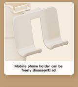 Multi-Purpose Anti-Spill Cup Holder with Suction Base & Detachable Phone Stand(orange) - Extra Image