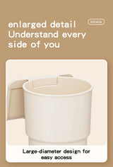 Multi-Purpose Anti-Spill Cup Holder with Suction Base & Detachable Phone Stand(white) - Extra Image