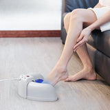 White Portable UV LED Nail Lamp - Open Arch Dryer for Gel Polish with Smart Sensor & 3 Timers - 45-Degree Angle