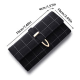 Random Color Surprise Lucky Bag: Random Style Women's Long PU Leather Wallet Mystery Box