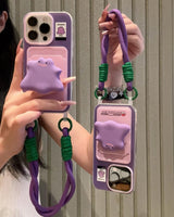 Random Color iPhone Case Surprise Box - 5 Pack of Random Style Covers for Your Apple Model - Rear View