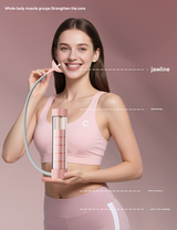 Blue Adjustable Breathing Exerciser & Respiratory Muscle Trainer - Lung Capacity, Core & Pelvic Floor Fitness Tool - Rear View