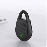 2 Pcs Black Portable Ultrasonic Pest Repeller - Rechargeable Mosquito & Bird Repellent Device | 3-Mo