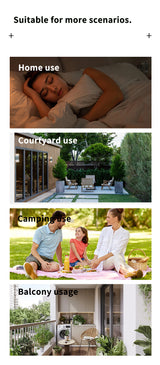 2 Pcs White Portable Ultrasonic Pest Repeller - Rechargeable Mosquito & Bird Repellent Device | 3-Mode for Indoor, Outdoor & Camping - Extra Image