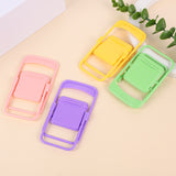 Color Mixing Adorable Mini Folding Chair Phone Stand - 4 Pack Cute Desktop Holder for Hands-Free Viewing - Rear View