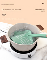 Green 3-Piece Silicone Baking Set - Non-Stick Pastry Mat with Measurements, Rolling Pin & Dough Scraper - 45-Degree Angle