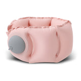 Pink Press-Pump Inflatable Travel Pillow - Ultra-Lightweight Ergonomic 360° Neck Support
