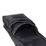 Black Heavy-Duty Tactical Phone Pouch - Multi-Pocket Belt Holster & Utility Waist Bag for Outdoor Work and EDC - Close-Up Angle