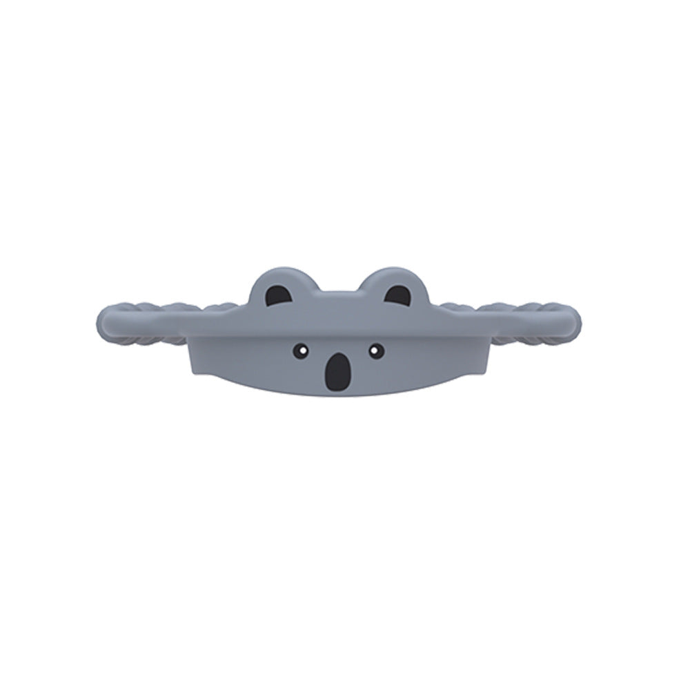 2 Pcs Grey Koala Adorable Animal Silicone Cup Carrier - Portable Reusable Handle for Water Cup(cup not included)