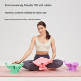 Green Ergonomic Pelvic Floor & Glute Trainer - Home Workout Equipment for Hips and Inner Thighs - Top-Down View