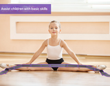 Blue and Purple 9-Loop Yoga Stretch Strap - Numbered Band for Flexibility and Physical Therapy - Extra Image