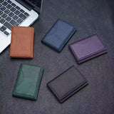Black 3-in-1 Magnetic Wallet for MagSafe - Slim PU Leather Card Holder with Kickstand - Extra Image