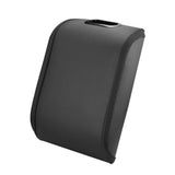 Black Premium Car Under-Seat Shoe Organiser Box - PVC Leather Storage Case with Anti-Slip Velcro Fixation - Space Saving Vehicle Interior Solution