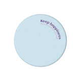 2 Pcs Blue Quick-Dry Natural Diatom Mud Coaster - Absorbent Bathroom Sink Mat for Kitchen and Washroom Use