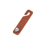 Claret Car Multi-Functional PU Leather Hook with Crystal Decoration – Hidden Storage Hook for Front and Rear Seats (Set of 2)