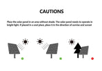 Solar Panel Fan Kit – 16W Monocrystalline Solar Powered Ventilation System with Dual Fans