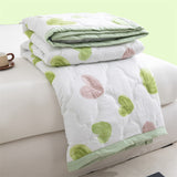 Lightweight Reversible Summer Quilt - Soft, Breathable & Machine Washable Comforter(150x200cm Full of Love)