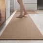 Absorbent & Dirt-Resistant Woven Kitchen Mat - Non-Slip Runner Rug for Home(Style Woven Brown)