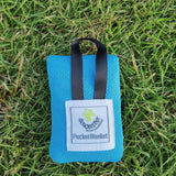 Blue (110*150cm) Compact Pocket Picnic Blanket - Waterproof & Sand-Proof Mat for Beach, Camping & Hiking