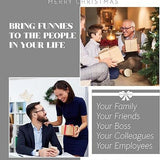 Unique Geometric Wooden Perpetual Desk Calendar - Manual DIY Block Calendar for Home & Office - 45-Degree Angle