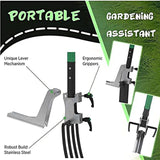 Premium Stand-Up Weeder Tool - Ergonomic Garden Assistant for Effortless Weed Removal - Front View
