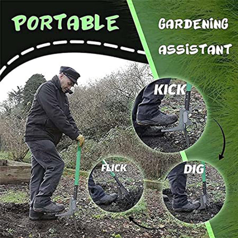 Premium Stand-Up Weeder Tool - Ergonomic Garden Assistant for Effortless Weed Removal