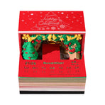 2026 Christmas Arch 3D Memo Pad - Creative Festive Gift & Desk Ornament