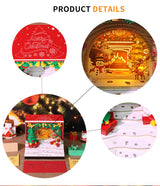 2026 Christmas Arch 3D Memo Pad - Creative Festive Gift & Desk Ornament