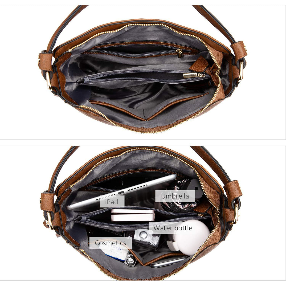 Red Foreign Trade Fashion Large Capacity Handbag - European & American Casual Crossbody Bag, Solid Color Zipper Women's Shoulder Bag