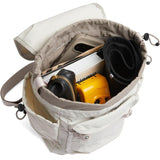 Black Chic & Compact Mini Backpack - Everyday Essential with Water Bottle Pocket (32x34.01x11 cm) - Side View