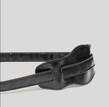 Edgy Chic Rivet Motorcycle Bag - High-Fashion Shoulder Crossbody Handbag for Women (37.5x10x23 cm) - Side View