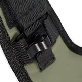 Green Outdoor Tactical Chest Bag - CS Running Hydration Sports Chest Pack for Men (0.572kg, 30x30x6 cm) - 45-Degree Angle