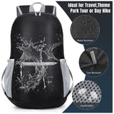 Green Ultra Lightweight Foldable Backpack Packable Daypack Compact Travel Rucksack with Mesh Pockets Ideal for Outdoor Adventures