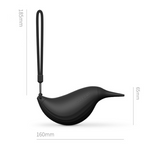 White Powerful Hummingbird Air Blower Manual Dust Cleaner for Coffee Grinders and Camera Lenses 160mm Portable Cleaning Tool
