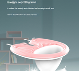 Black Inflatable Hair Washing Basin with Drain Tube and Pump for Seniors Bedridden and Pregnant Women - Portable Home Shampoo Basin for Easy Hair Care - 45-Degree Angle