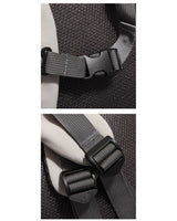 Green Minimalist Laptop Backpack Large Capacity 43cm for Men and Women - Unisex Casual School Bag for Uni and Work - 45-Degree Angle