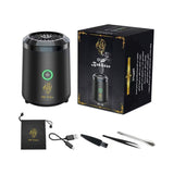 Portable Electric Oud Bukhoor Incense Burner with Speaker - USB Rechargeable Aroma Diffuser for Car and Home - Fits Australian Cup Holders - 98mm