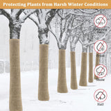 40in x 15ft Natural Jute Burlap Plant Blankets - High Density Winter Frost Protection for Australian Gardens and Trees