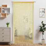 Glod 2 Pack Sparkle String Door Curtains 100x200cm Glitter Sequin Tassel Room Divider for Australian Home Decor and Parties