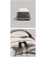 Khaki Minimalist Laptop Backpack Large Capacity 43cm for Men and Women - Unisex Casual School Bag for Uni and Work