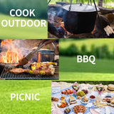 Green canvas spice storage box (9.1 x 4.7 x 2.8 inches) With 10 bottles - Top-Down View