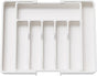White Adjustable Cutlery Tray (33-57cm)