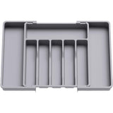Grey Adjustable Cutlery Tray (33-57cm)