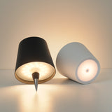 Gold Cordless Tri-Color Wine Bottle LED Lamp