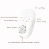 Portable Baby Sleep White Noise Machine(12.5*7*3.5 CM) With Soothing Sounds, RGB Night Light & Auto Timer - USB-C Rechargeable