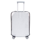 2-Pack 22" Clear PVC Luggage Cover - Heavy-Duty Waterproof & Scratch-Resistant Suitcase Protector