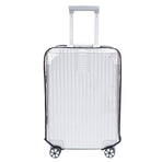 2-Pack 28" Clear PVC Luggage Cover - Heavy-Duty Waterproof & Scratch-Resistant Suitcase Protector