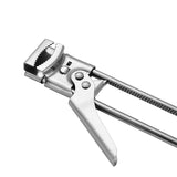 2-Pack Adjustable Stainless Steel Jar Opener and Bottle Cap Remover - Universal Lid Gripper for Sauces and Tough Jar Caps - Side View