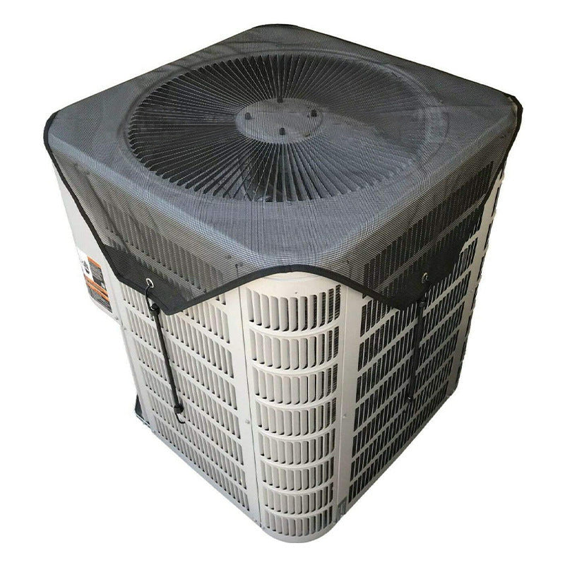 2-Pack Ventilated Resin Mesh Outdoor Air Conditioner Cover(71x71cm / 28x28inch) - Anti-Sun Heat Reduction AC Unit Net for Exterior Use