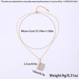 Black-Sliver Titanium Steel Fading-Resistant Envelope Locket Necklace - Openable Love Letter Pendant for Couples - 45-Degree Angle